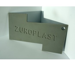 Полистирольный лист 3*2000*3000мм ZUROPLAST серый 2805