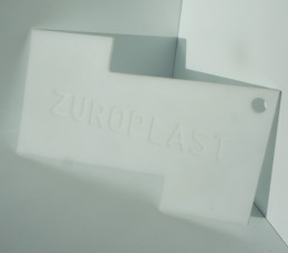 Полистирольный лист 2*2000*3000мм ZUROPLAST опал 8515 Lux