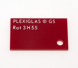 Оргстекло Plexiglas 2,03x3,05 3мм красный 3H55 GS