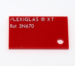 Оргстекло Plexiglas 2,05х3,05 3мм красный 3N670 XT