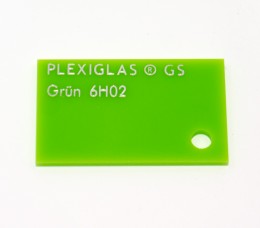 Оргстекло Plexiglas 2,03x3,05 3мм зеленый 6H02 GS